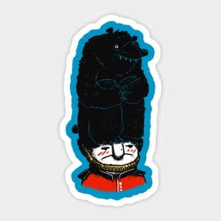 Queens Guard Hates Hat Sticker